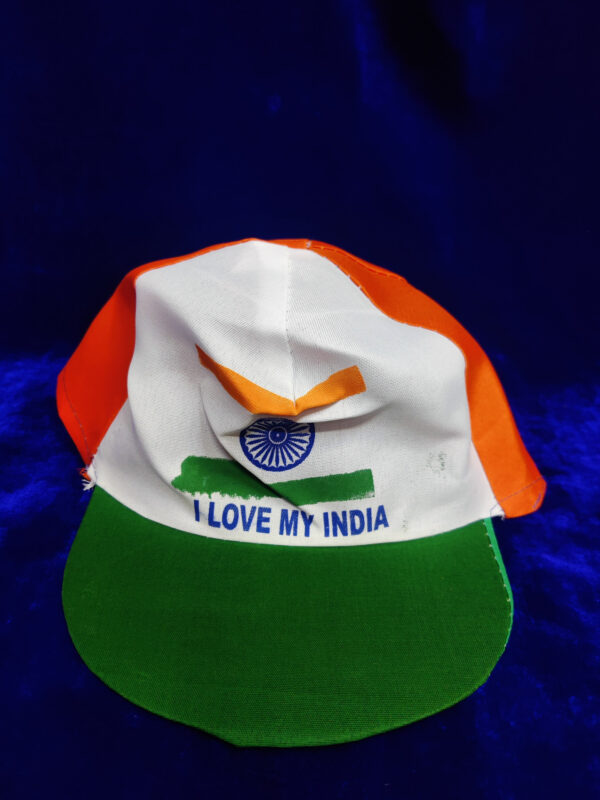 Tiranga Cap, Tricolor Fabric Head Cap Fancy Dresses Specially Republic Day And Independence Day free size  (pack of 10)