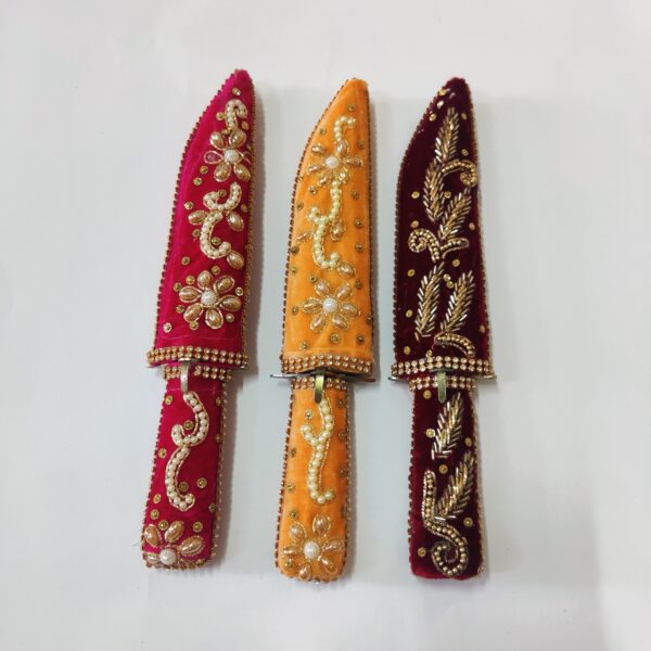 Sadi Katar Multicolour Marriage Katar for Groom Rajputana Style Made of Metal