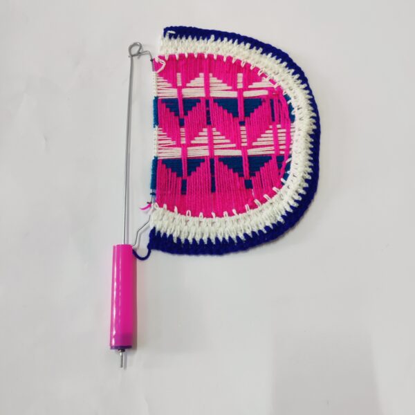 Hand Made Beautiful & Traditional Hand Fan with Wooden Handle /  hand fan pankhi pankha / Ideal for Wedding