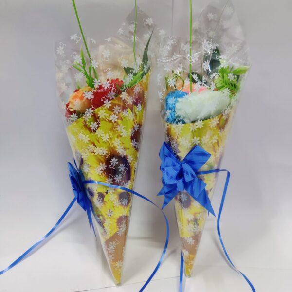 Mini Flower Bouquet Multicolor Specially For Wedding , Home Decor , Party Celebration , Festival occasion.