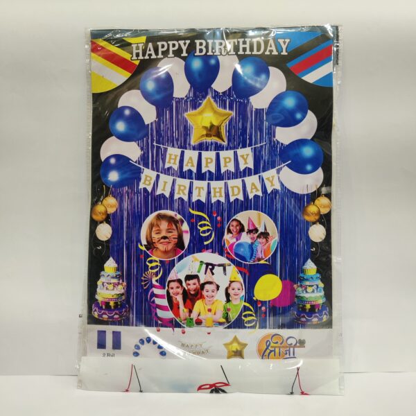 Happy Birthday Decoration Foil Set