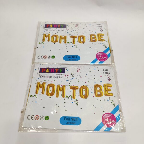 Mom To Be Foil Balloon for Party Decoration