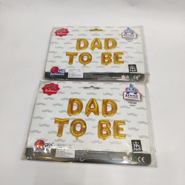 DAD TO BE Foil Balloon For Party Decoration