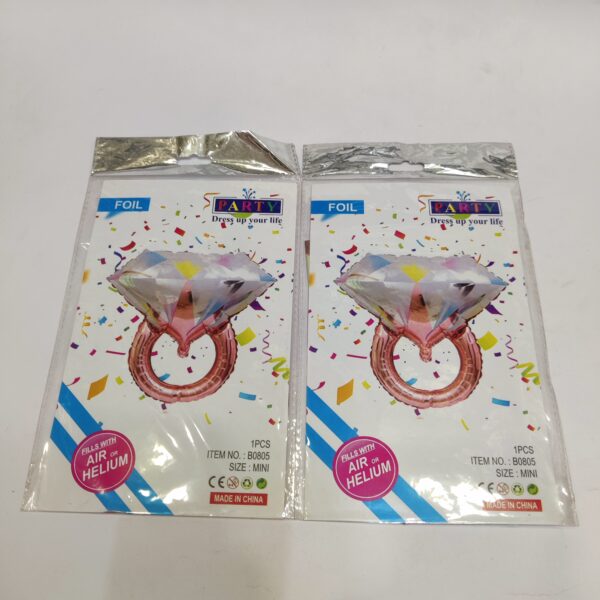 Ring Shape Foil Balloon for for Anniversary, Engagement, Wedding, Valentine and Many More Special Occasions Balloon