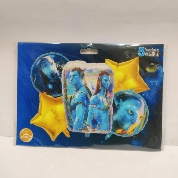 Avatar Theme Foil Balloons Decoration