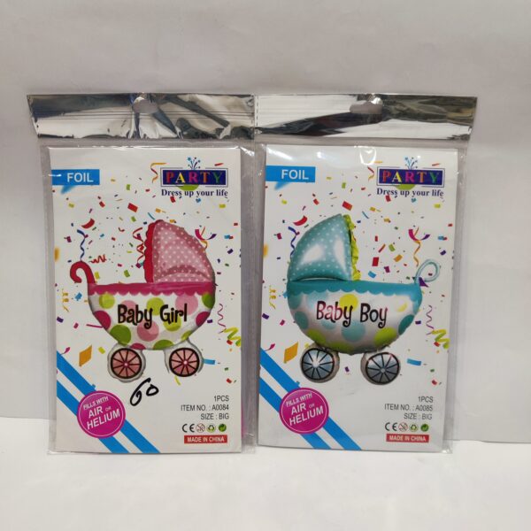 Birthday Foil Balloon / Baby Boy / Baby Girl Foil Balloon Birthday Decoration