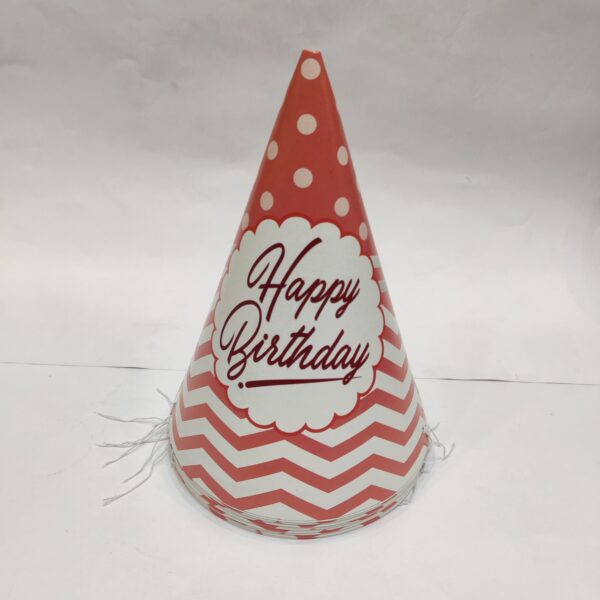 Birthday Theme Party Hats, Happy Birthday Cone Party Hats for Kids  (Set of 10) - Image 2