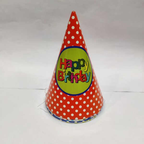 Birthday Theme Party Hats, Happy Birthday Cone Party Hats for Kids  (Set of 10)