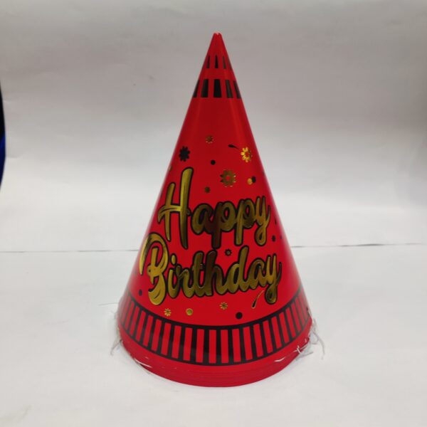 Birthday Theme Party Hats, Happy Birthday Cone Party Hats for Kids  (Set of 10) - Image 4