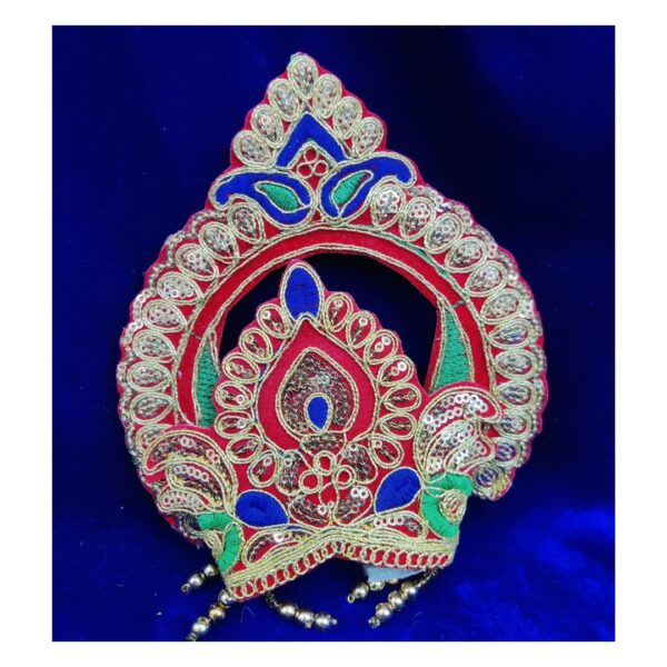 Beautiful velvet kreedam God and Goddess decorations.