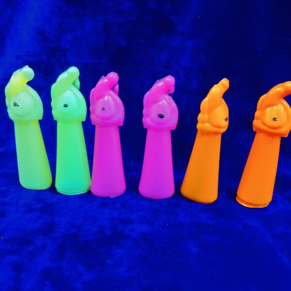 Bol Bam Kanwar Decoration Fancy Plastic Products Single Colour Pack Of 6 Pcs