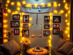  Raksha Bandhan decoration at home