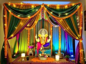 Ganesh Chaturthi decoration ideas 